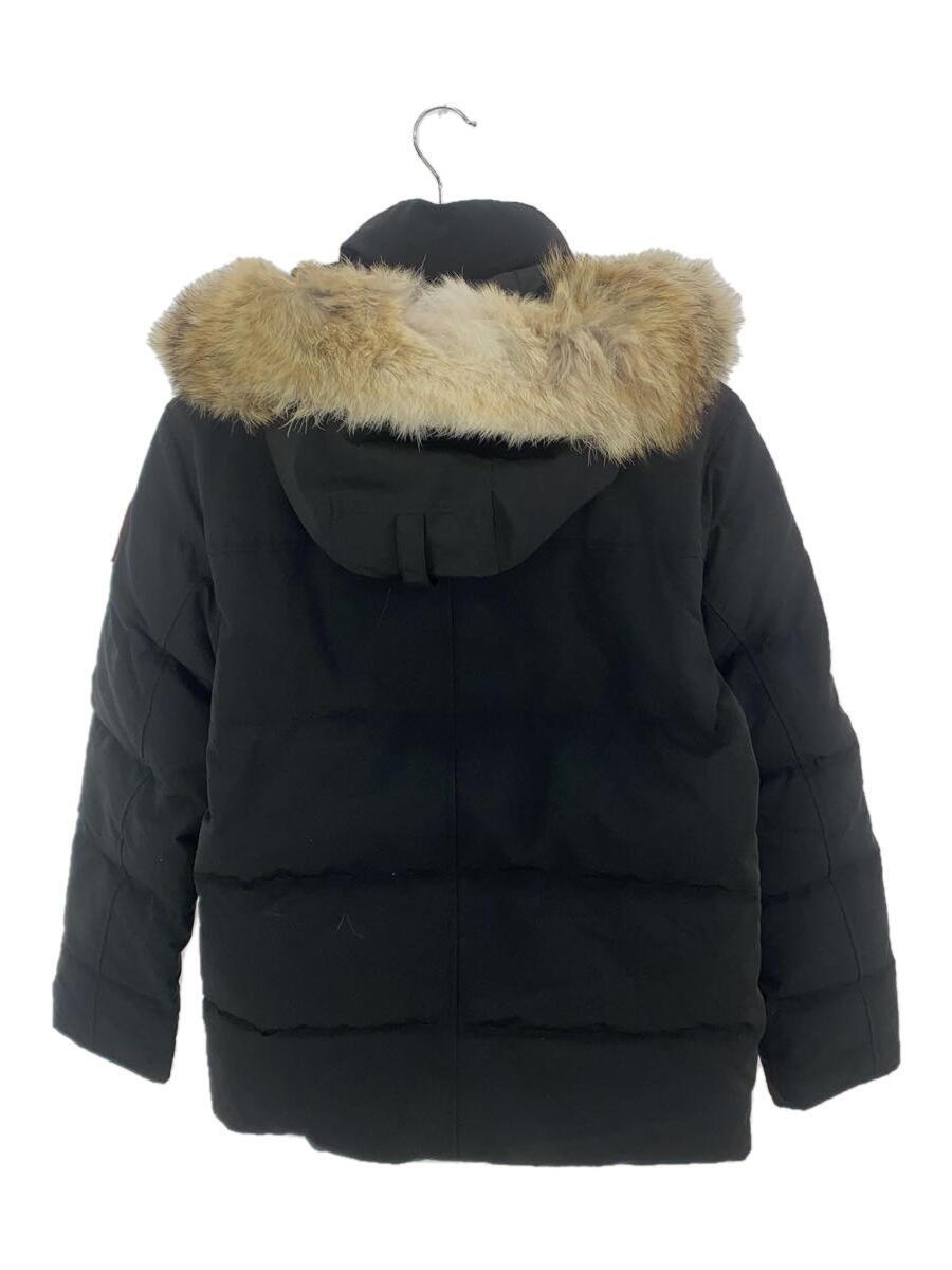 CANADA GOOSE◆ダウンジャケット/S/ナイロン/BLK/無地/3808M_画像2