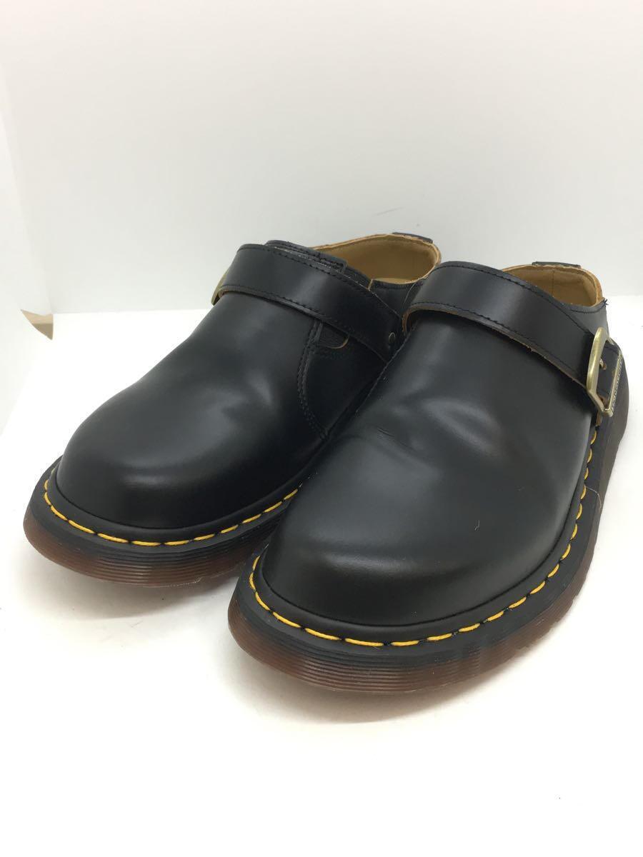 Dr.Martens◆シューズ/UK9/BLK/レザー/ISHAMの画像2