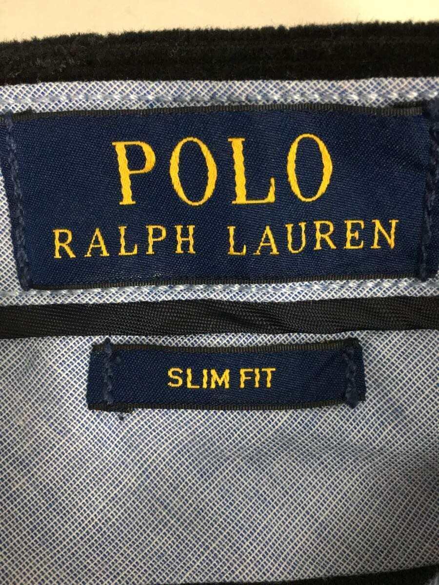 POLO RALPH LAUREN◆ボトム/32/コーデュロイ/BLK_画像4