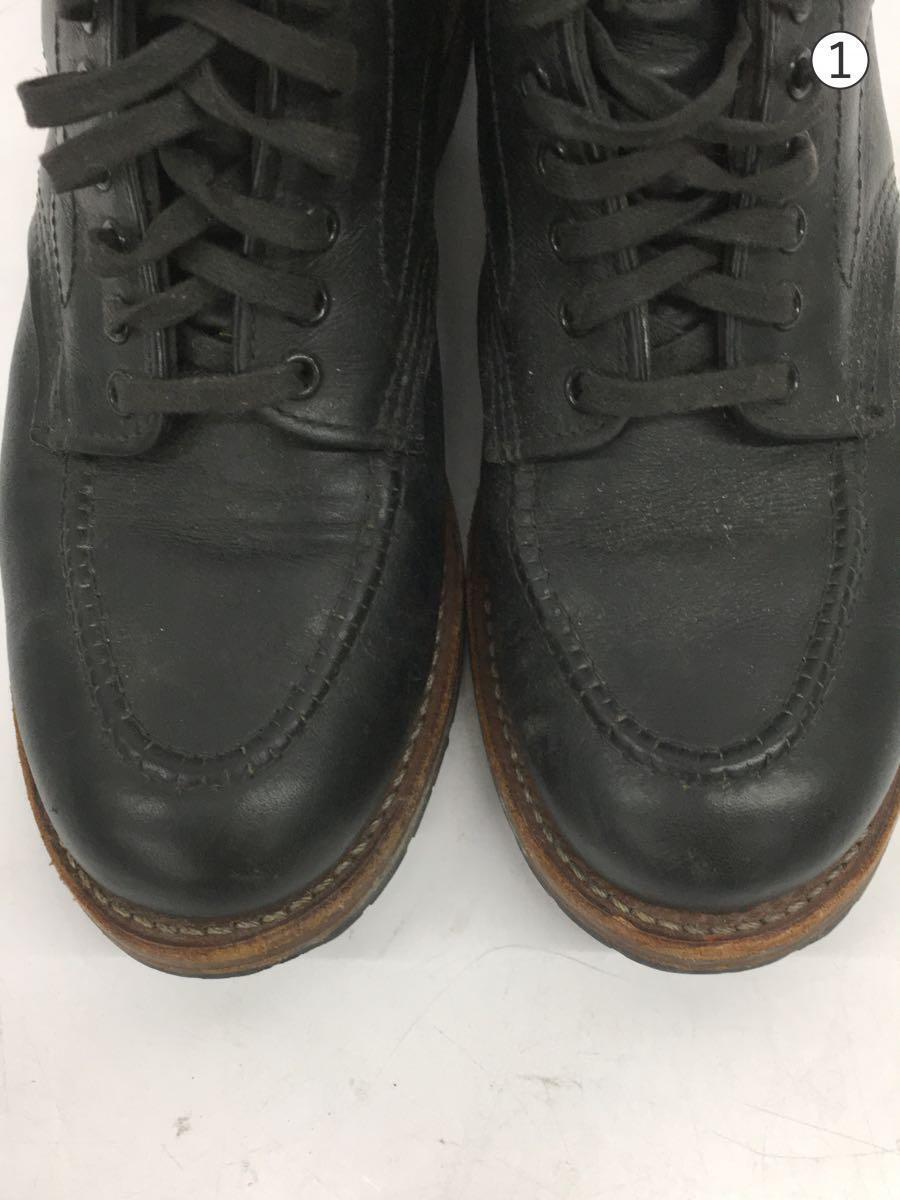RED WING◆レースアップブーツ/25cm/BLK/レザー/9029_画像7