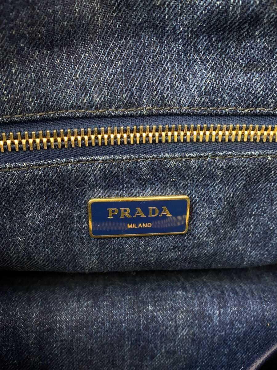 PRADA◆カナパ/トートバッグ/キャンバス/IDG_画像5