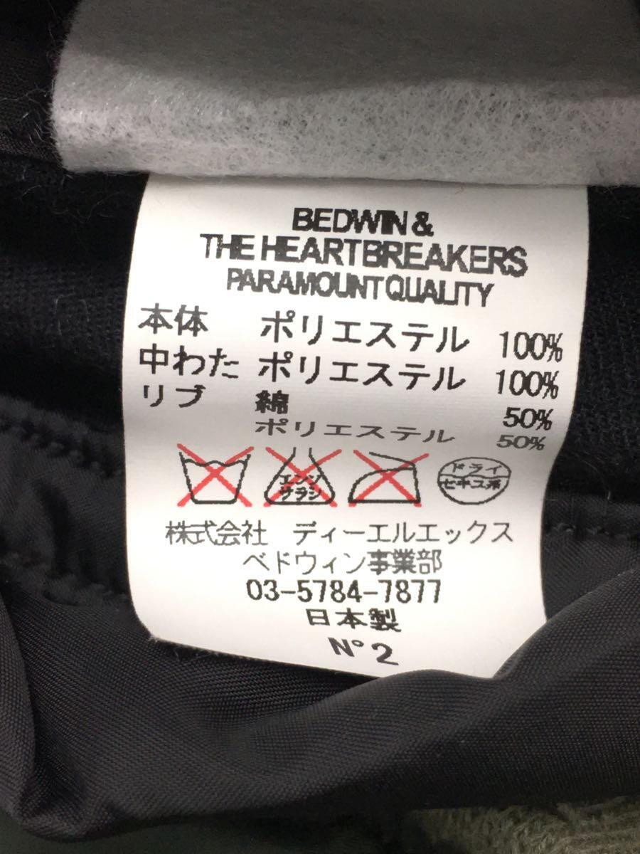 BEDWIN & THE HEARTBREAKERS◆ブルゾン/-/ポリエステル/KHK/無地_画像4