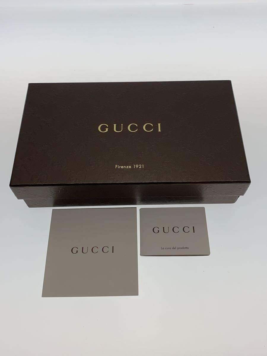 GUCCI◆長サイフ_ニース_GGプラス/PVC/WHT/レディース_画像7