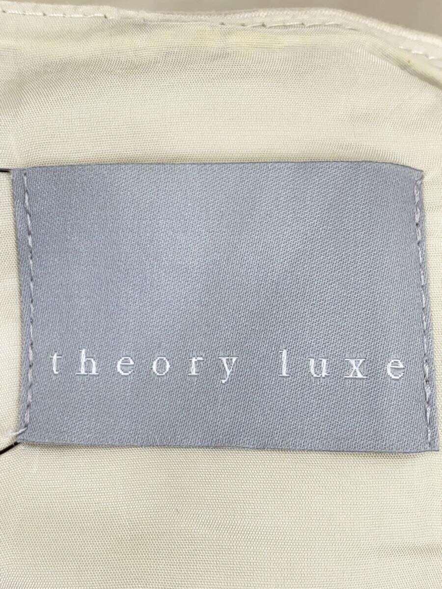 theory luxe◆ノースリーブワンピース/38/コットン/NVY/無地/03-9105545_画像3