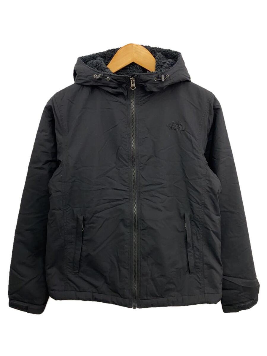 THE NORTH FACE◆COMPACT NOMAD JACKET_コンパクトノマドジャケット/L/ナイロン/BLK/無地