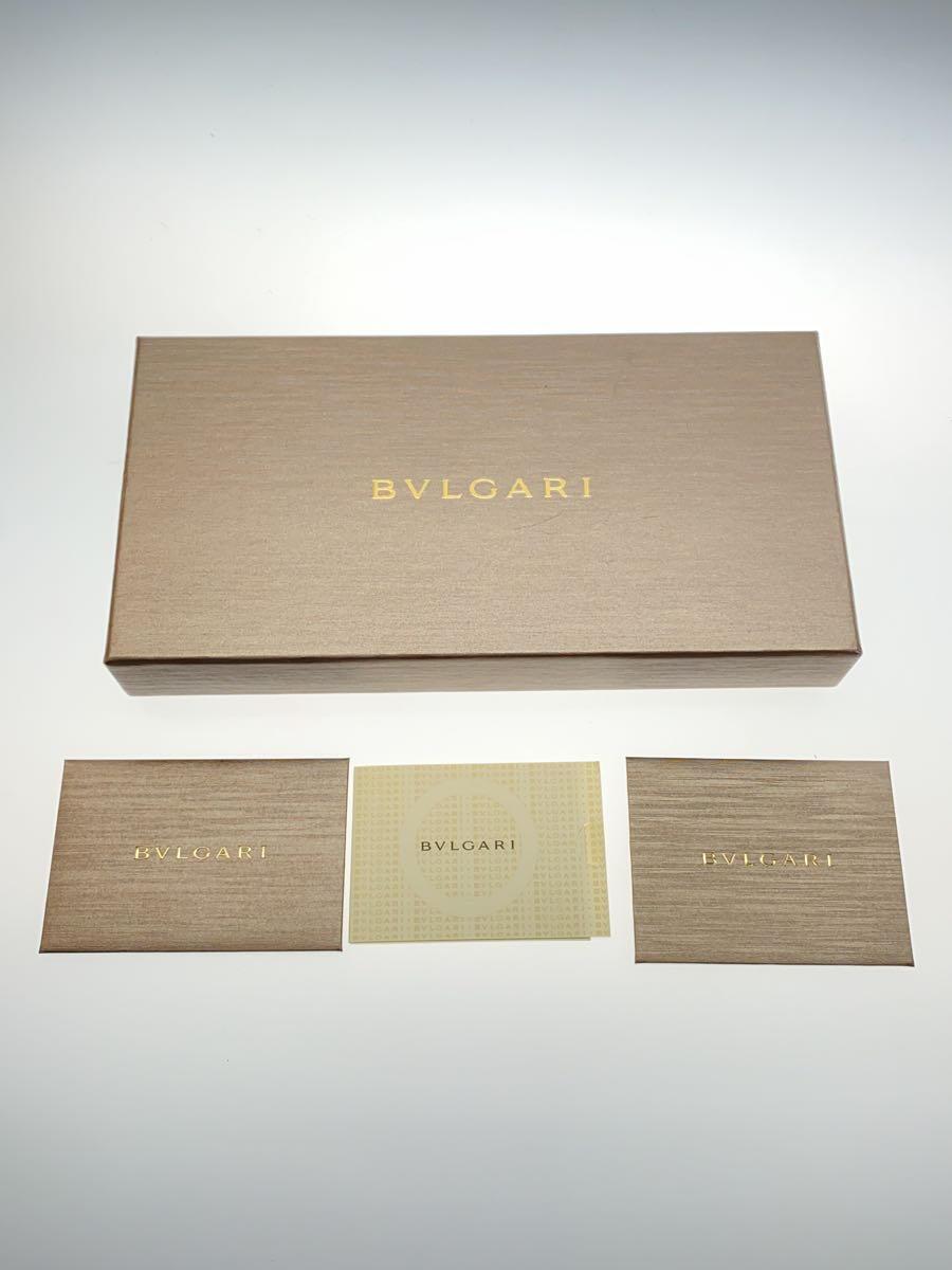 BVLGARI◆長財布/レザー/PNK/レディース_画像8