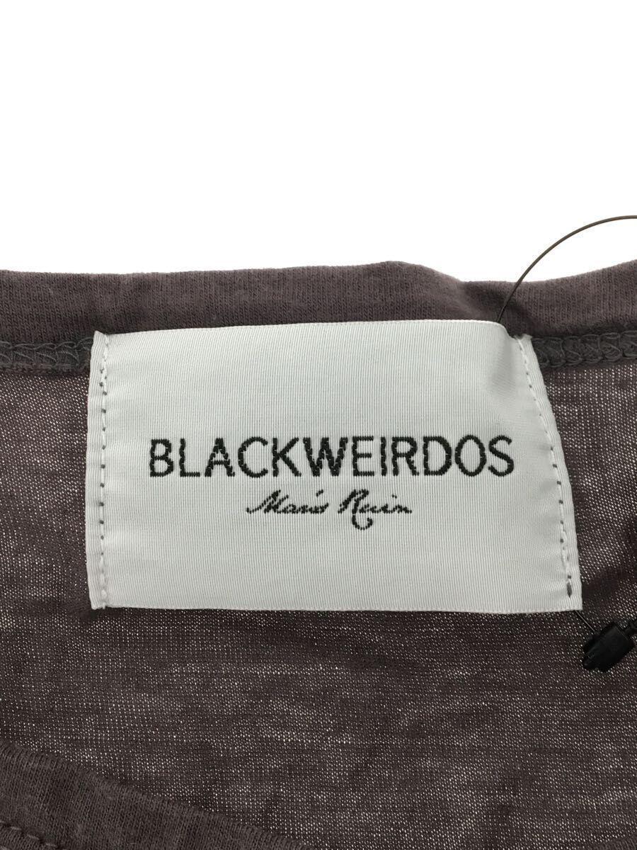 Black Weirdos◆Tシャツ/L/コットン/GRY/19AW-TS01_画像3