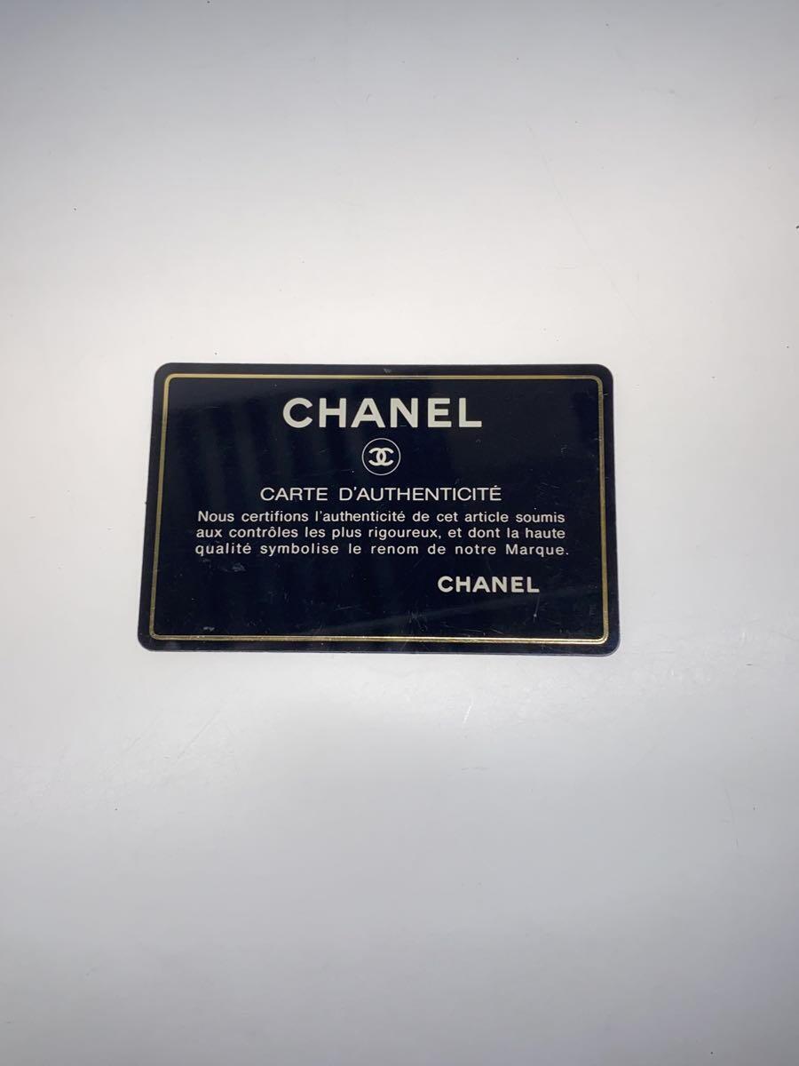 CHANEL◆ボストンバッグ_ワイルドステッチ_カーフスキン_BLK/牛革/WHT_画像7