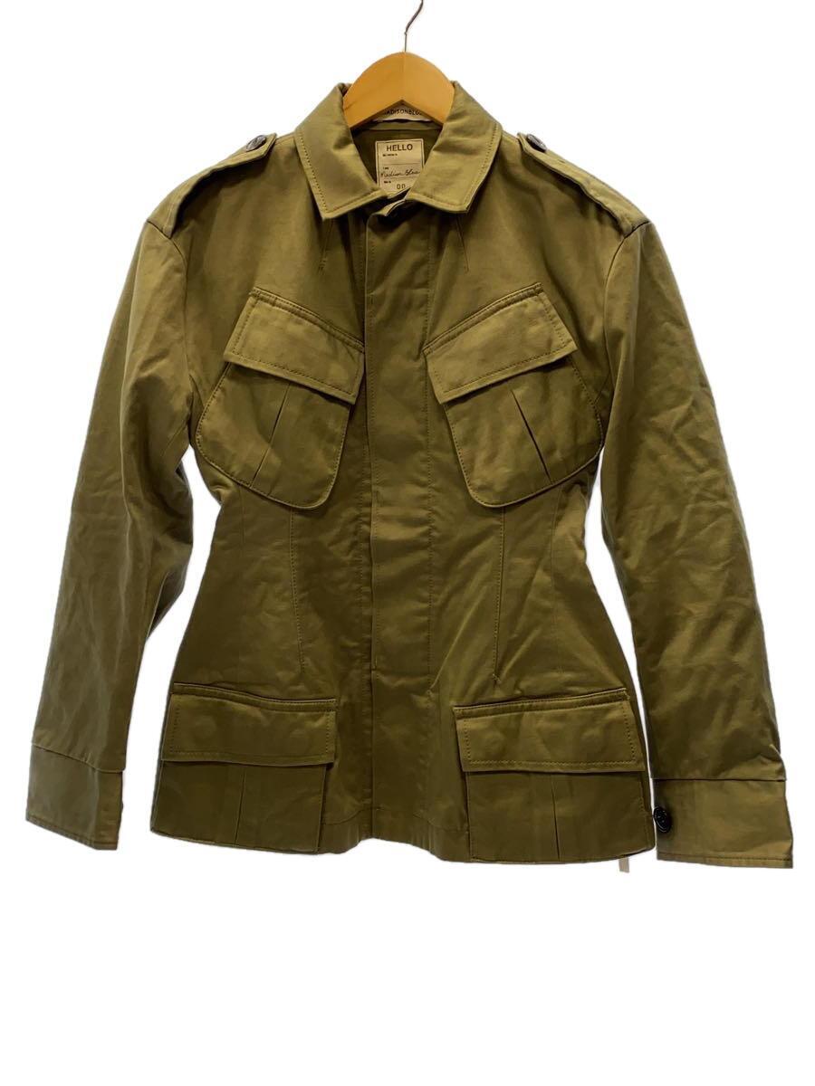 MADISONBLUE◇BAGGY SATIN MILLITALYJACKET/KHK/MB164-1002 MADISONBLUE◇BAGGY SATIN MILLITALYJACKET/KHK/MB164-1002