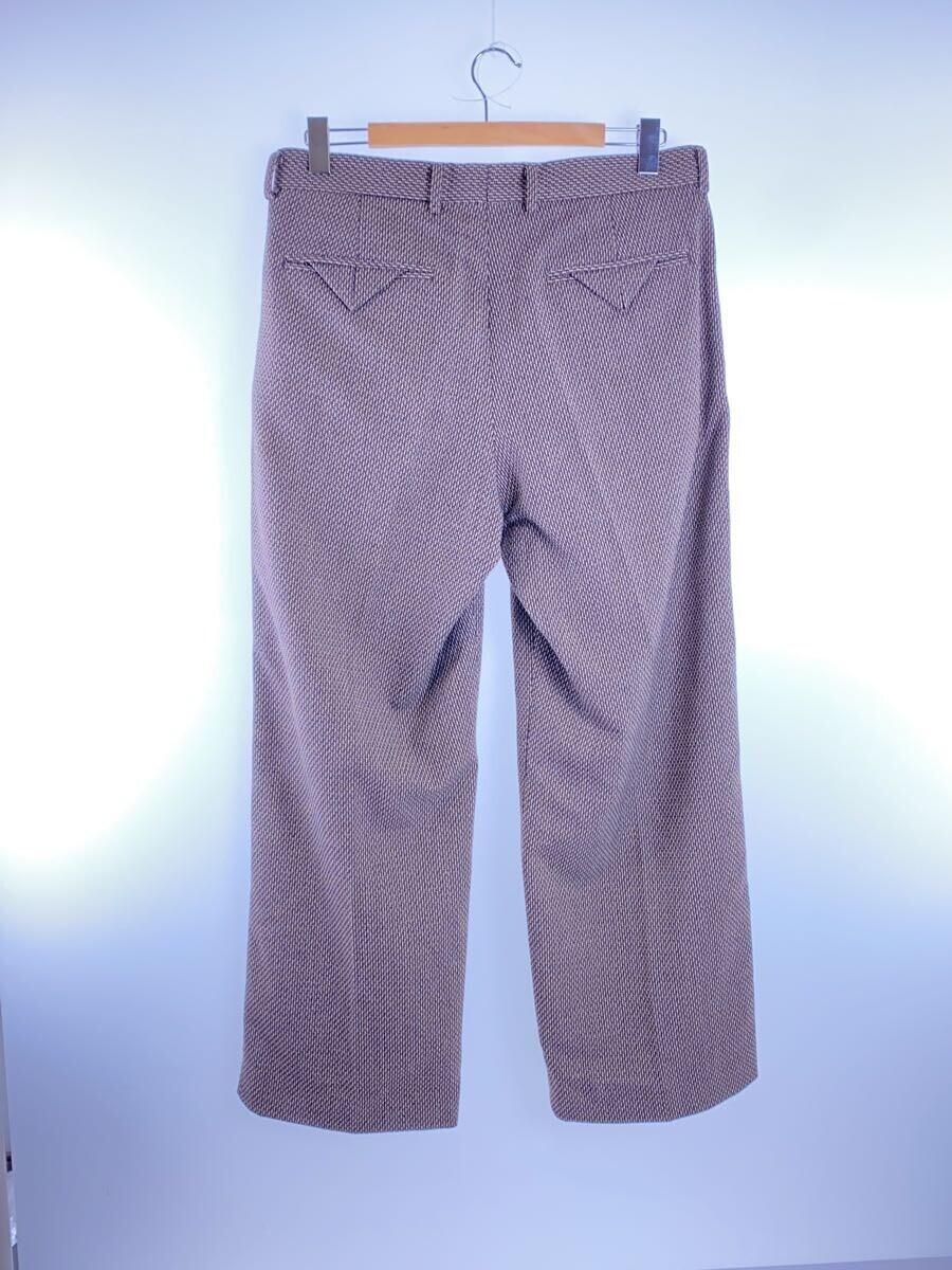 Sasquatchfabrix.◆ボトム/XL/ポリエステル/BRW/24SS-PA9-002/24SS/DRAWING COIN PK SLACKS_画像2