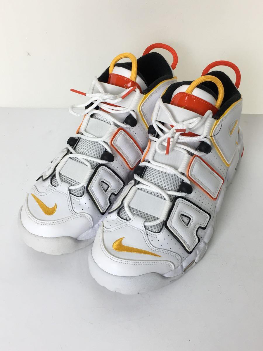 NIKE◆ハイカットスニーカー/27cm/WHT/dd9223-100/エアモアアップテンポ/airmoreuptempo_画像2