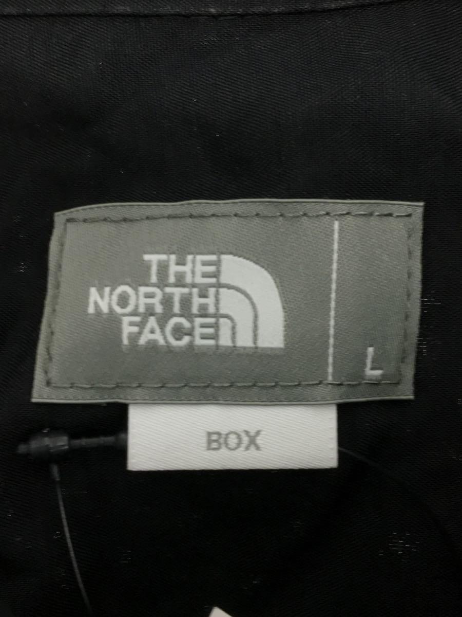 THE NORTH FACE◆Nuptse Shirt/半袖シャツ/L/ナイロン/BLK/NR22331_画像3