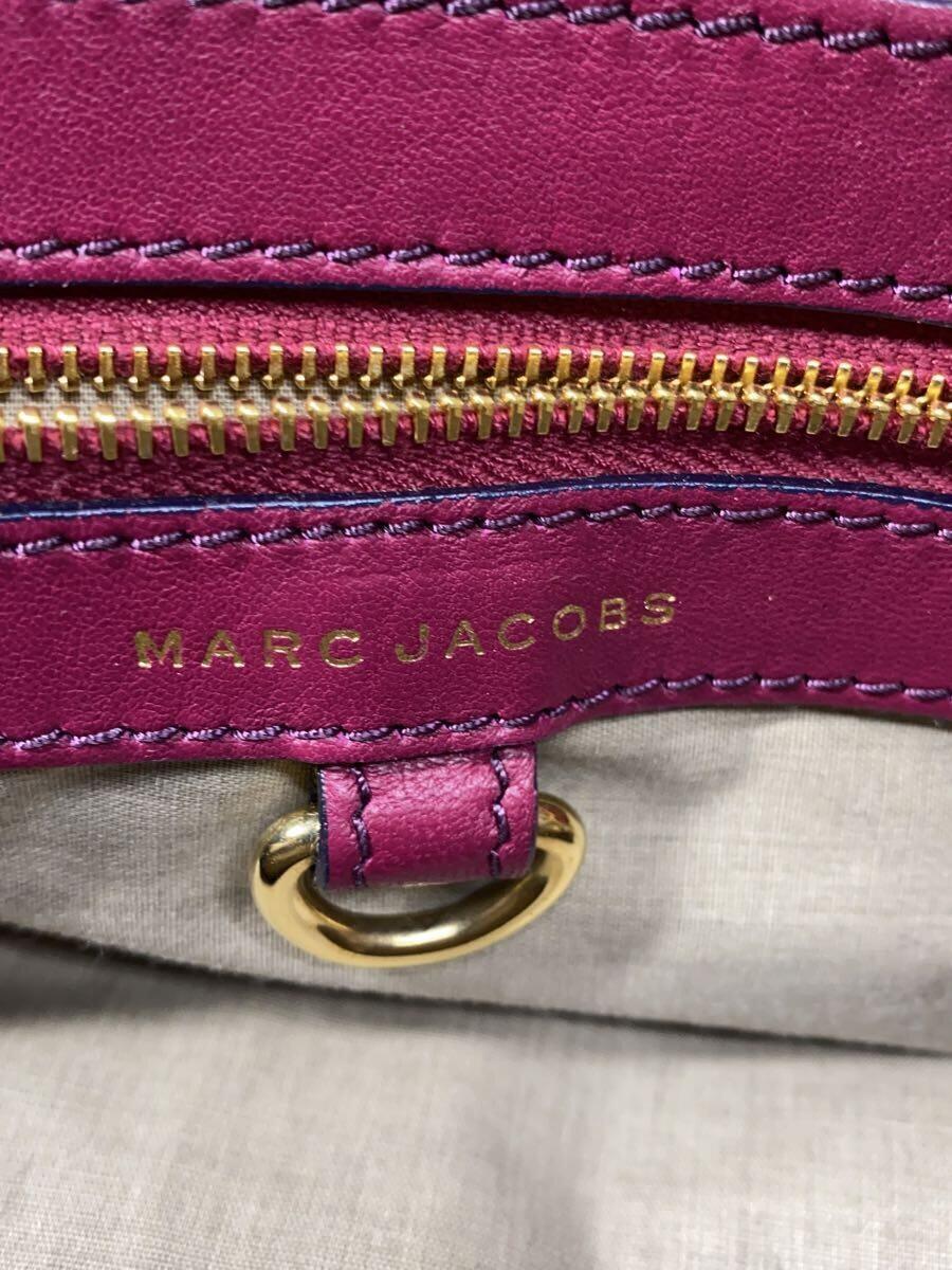 MARC JACOBS◆トートバッグ/PVC/PNK/無地_画像5