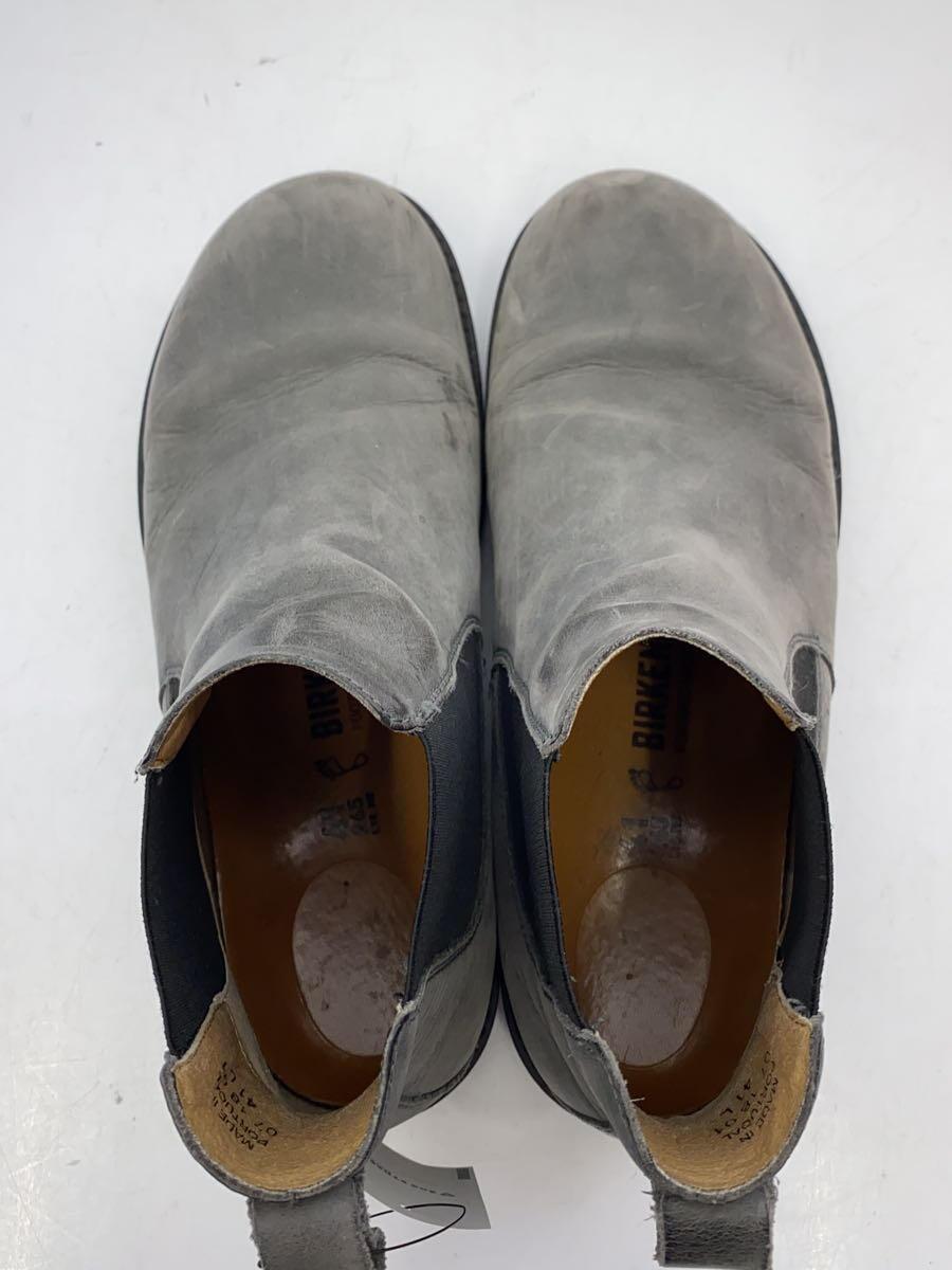 BIRKENSTOCK◆サイドゴアブーツ/41/GRY/STALON/使用感有_画像3