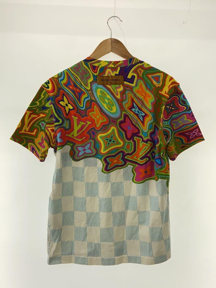 LOUIS VUITTON◆Tシャツ/M/コットン/マルチカラー/総柄/RM211 NPG HKY74W_画像2