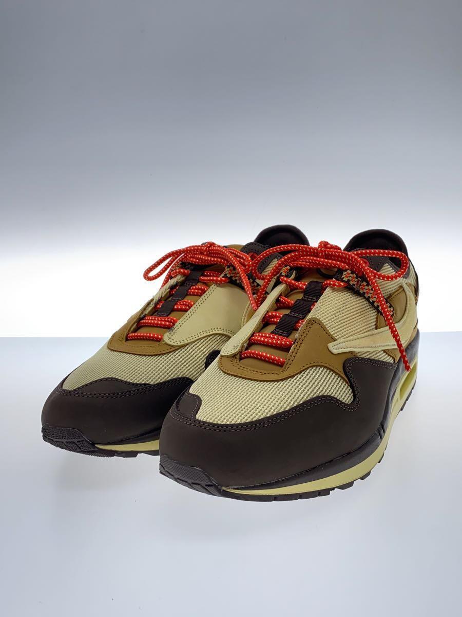 NIKE◆TRAVIS SCOTT X AIR MAX 1_トラヴィス・スコット X エアマックス 1/30cm/BRW_画像2