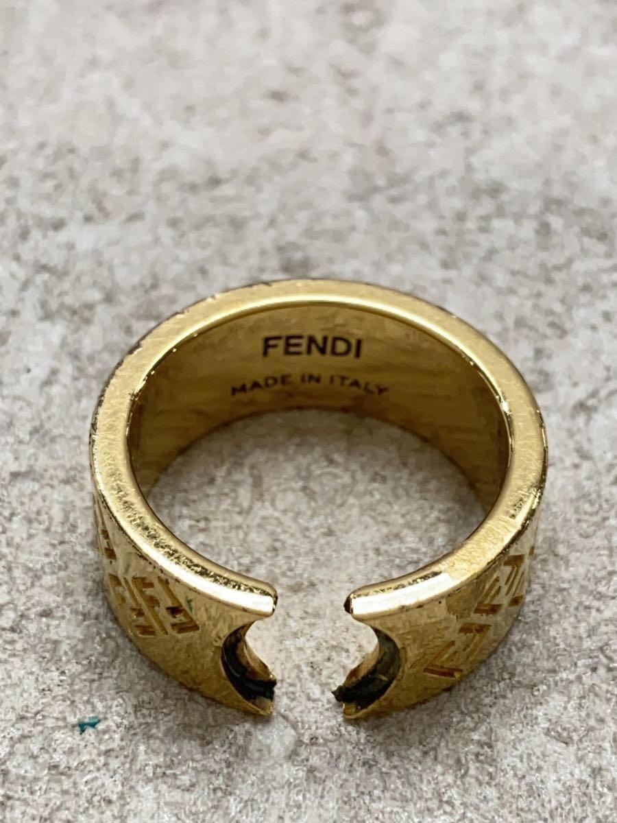 FENDI◆リング/-/14号/GLD/メンズ_画像3