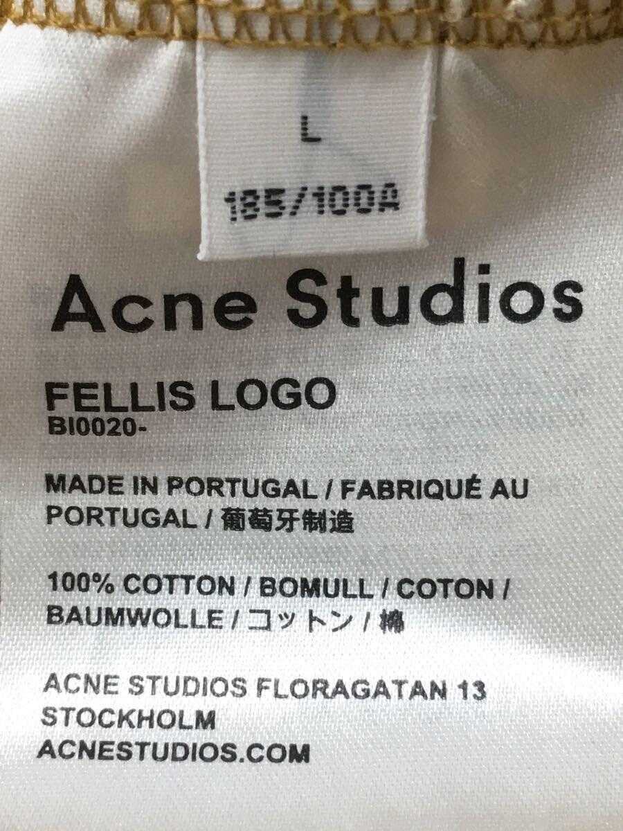 Acne Studios(Acne)◆FELLIS LOGO/パーカー/L/コットン/キャラメル_画像4