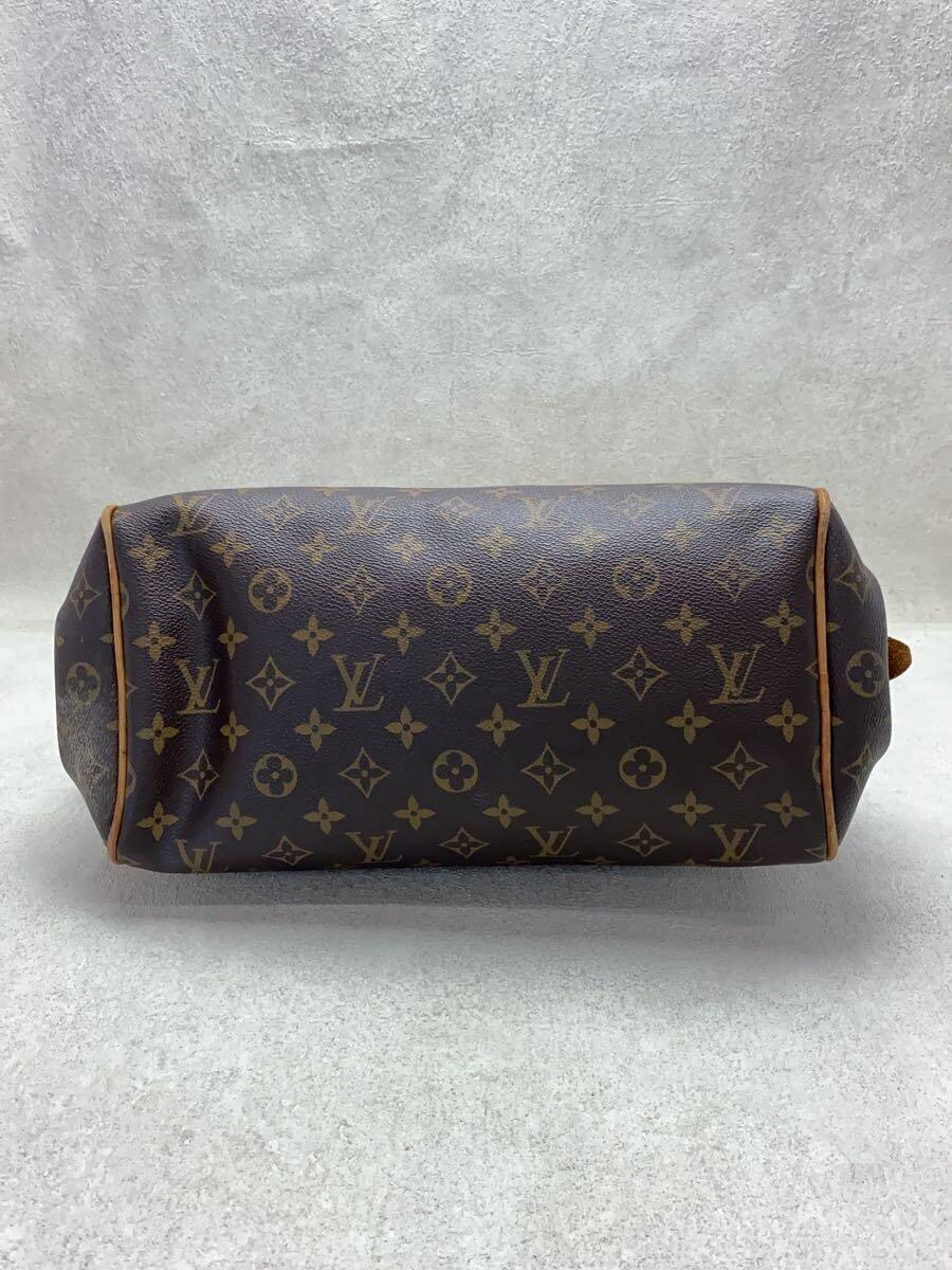 LOUIS VUITTON◆モントルグイユPM_モノグラム・キャンバス_BRW/PVC/BRW/総柄_画像4