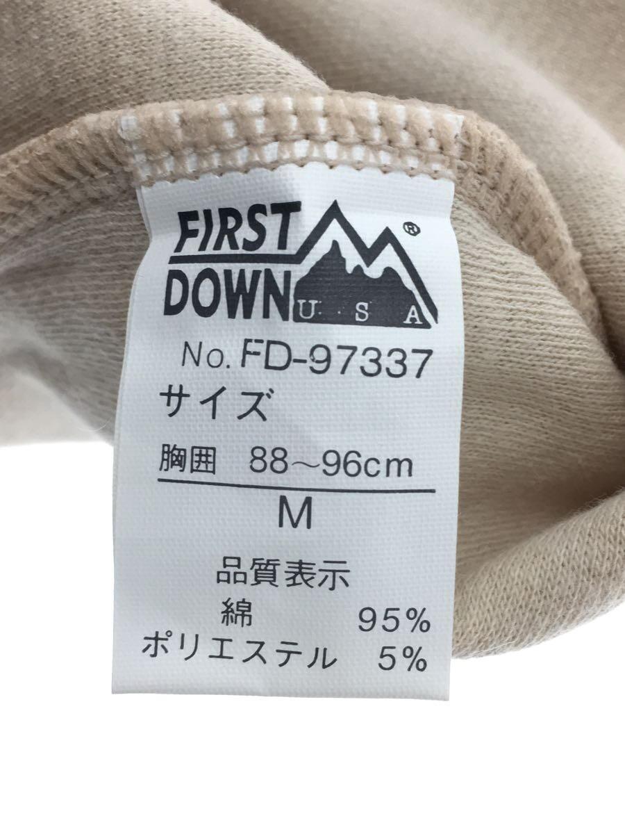 FIRST DOWN◆トップス/M/ポリエステル/BEG/058-391-1723_画像4