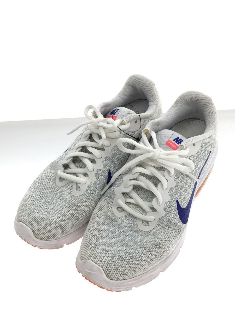 NIKE◆AIR MAX SEQUENT 2/ローカットスニーカー/24.5cm/WHT/852465-146_画像2