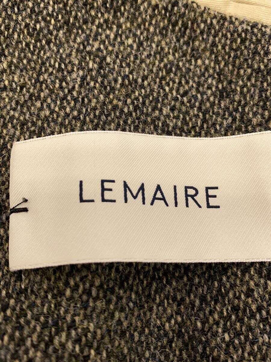 LEMAIRE◆2Bチェスターコート/46/ウール/カーキ_画像3