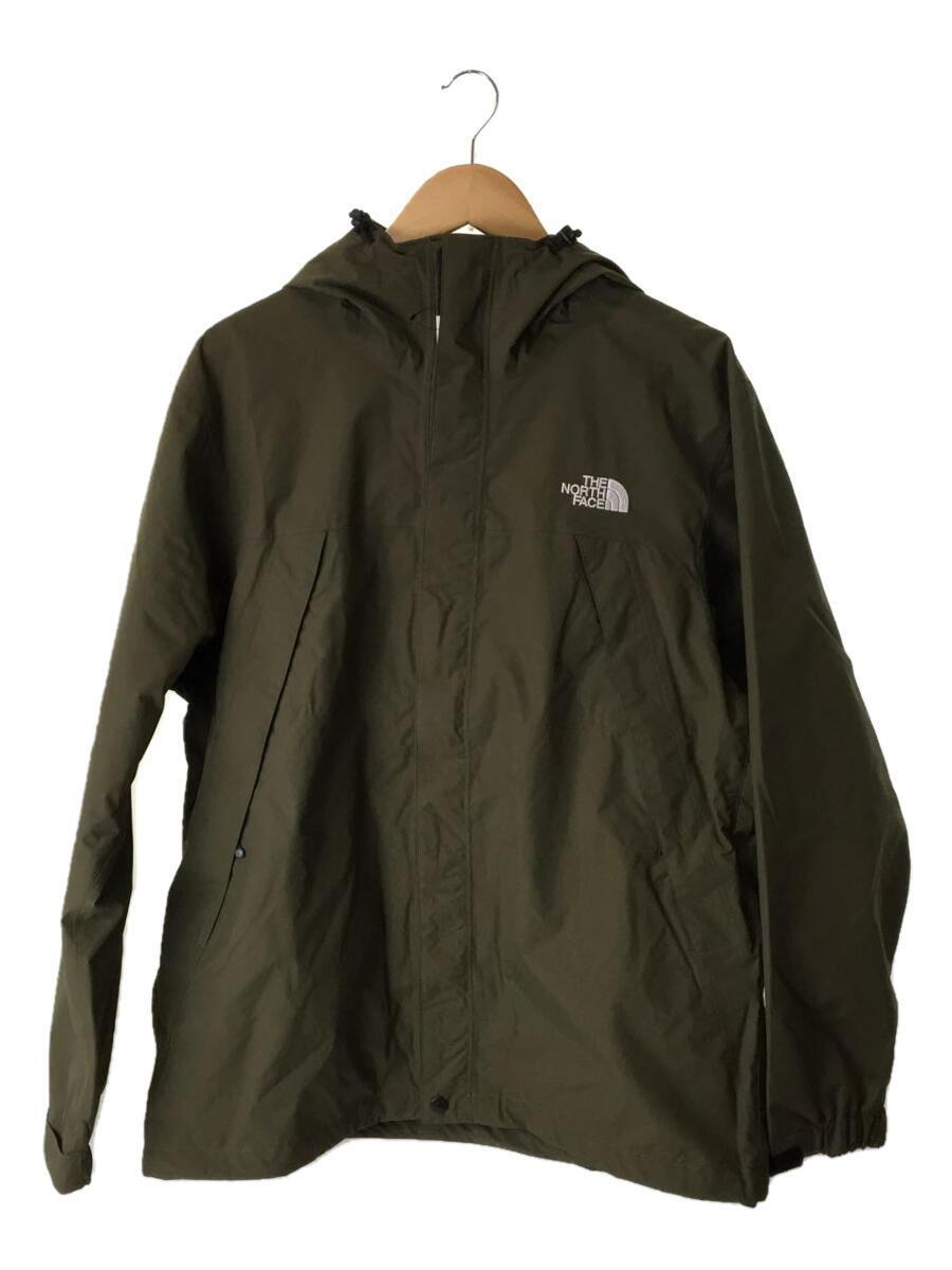 THE NORTH FACE◆SCOOP JACKET_スクープジャケット/L/ナイロン/KHK_画像1