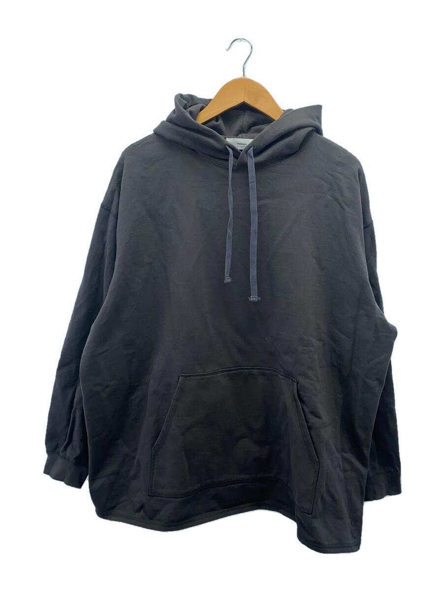 Graphpaper◆COMPACT TERRY HOODIE /パーカー/FREE/コットン/GRY/無地/GU213-70221B