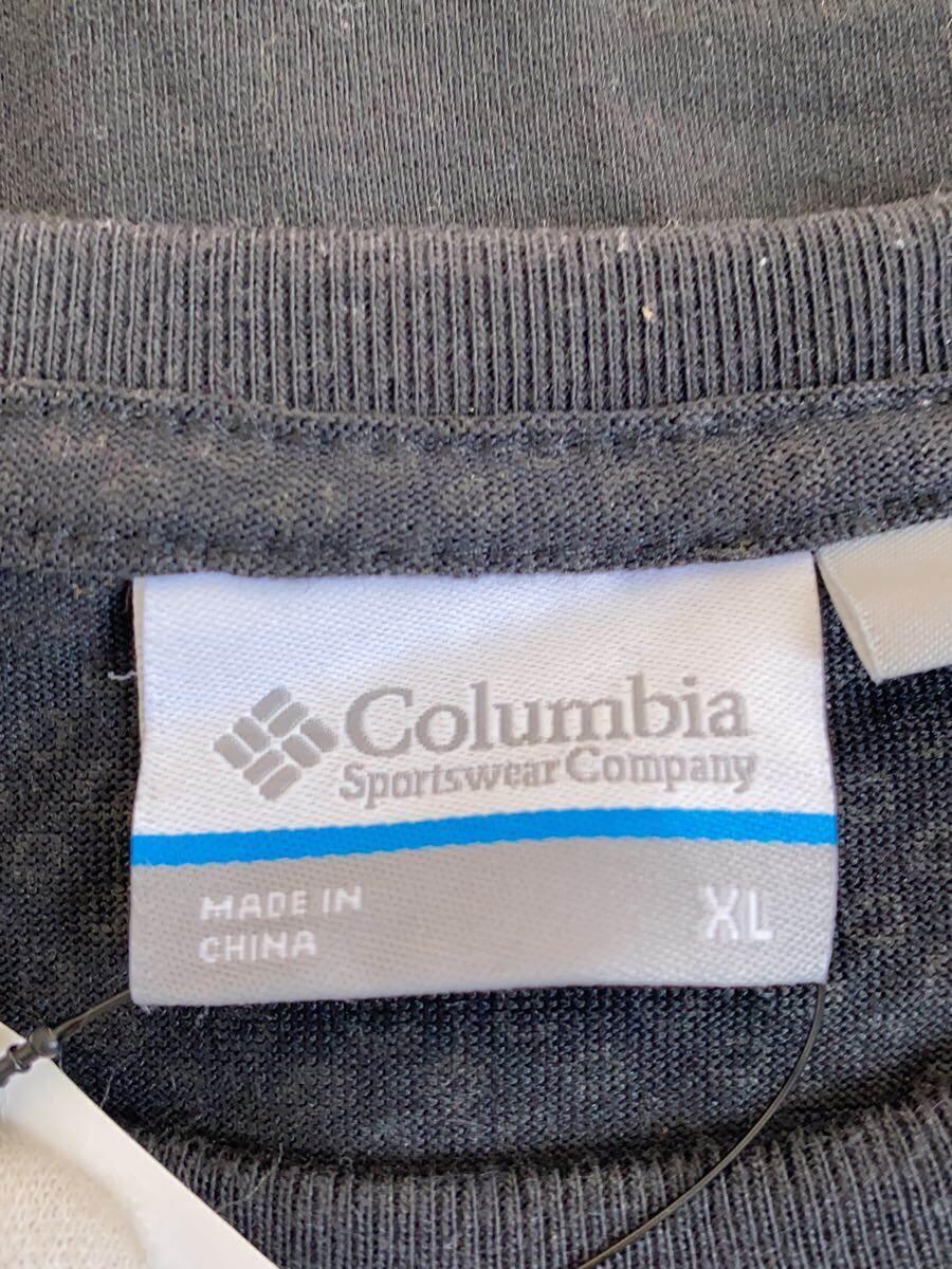 Columbia◆長袖Tシャツ/XL/コットン/BLK/PM1216_画像3