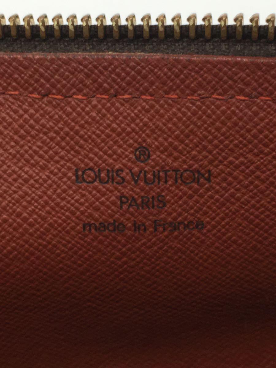 LOUIS VUITTON◆パピヨン26_ダミエ・エベヌ_BRW/PVC/ブラウン/N51304/ルイヴィトン_画像5