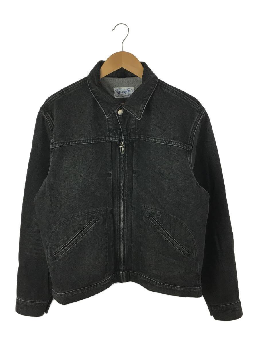 WEWILL◆WW DENIM JACKET/Gジャン/3/コットン/ブラック/W-000-3009