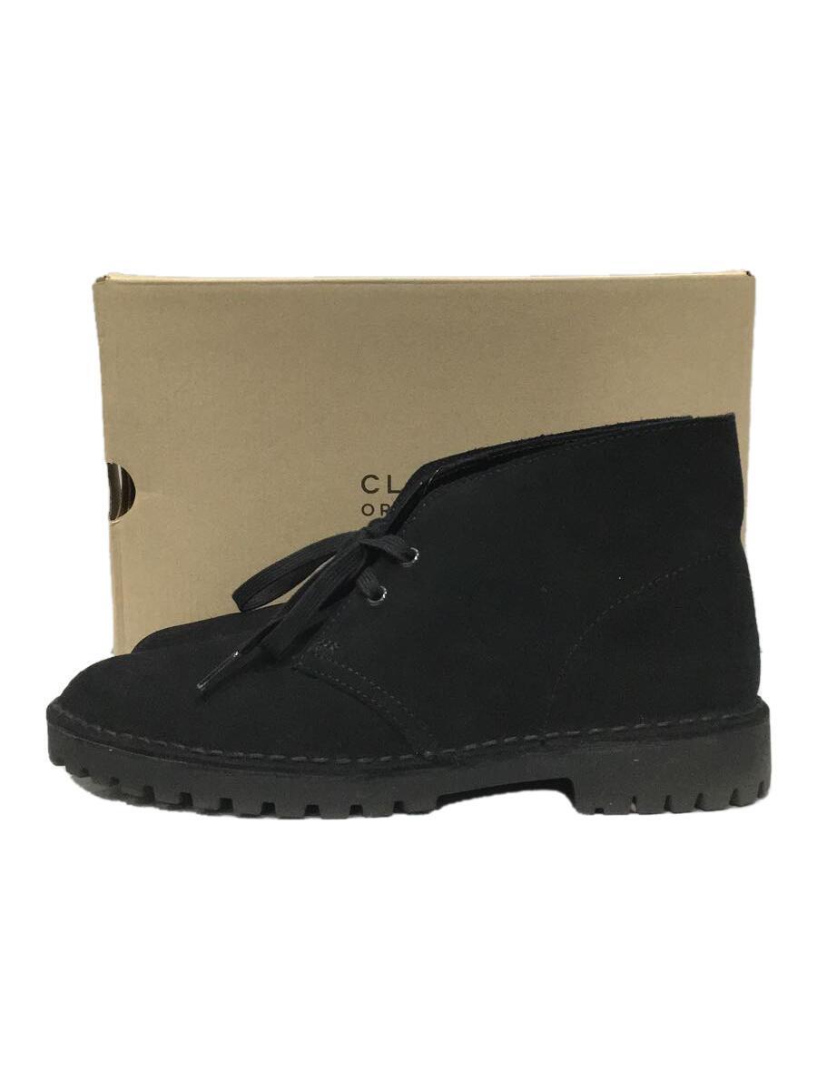 Clarks◆ブーツ/UK6.5/BLK/26162705