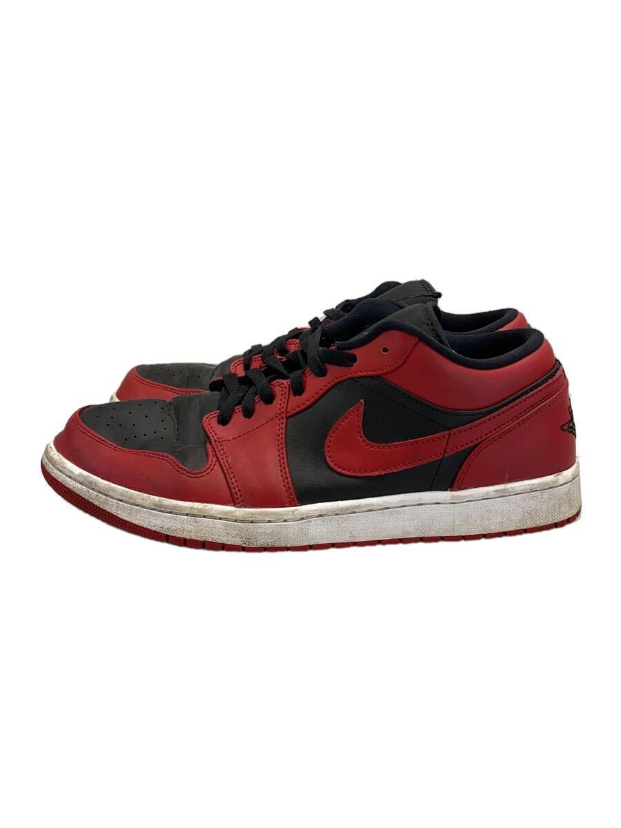 NIKE◆AIR JORDAN 1 LOW_エアジョーダン 1 ロー/29cm/RED_画像1