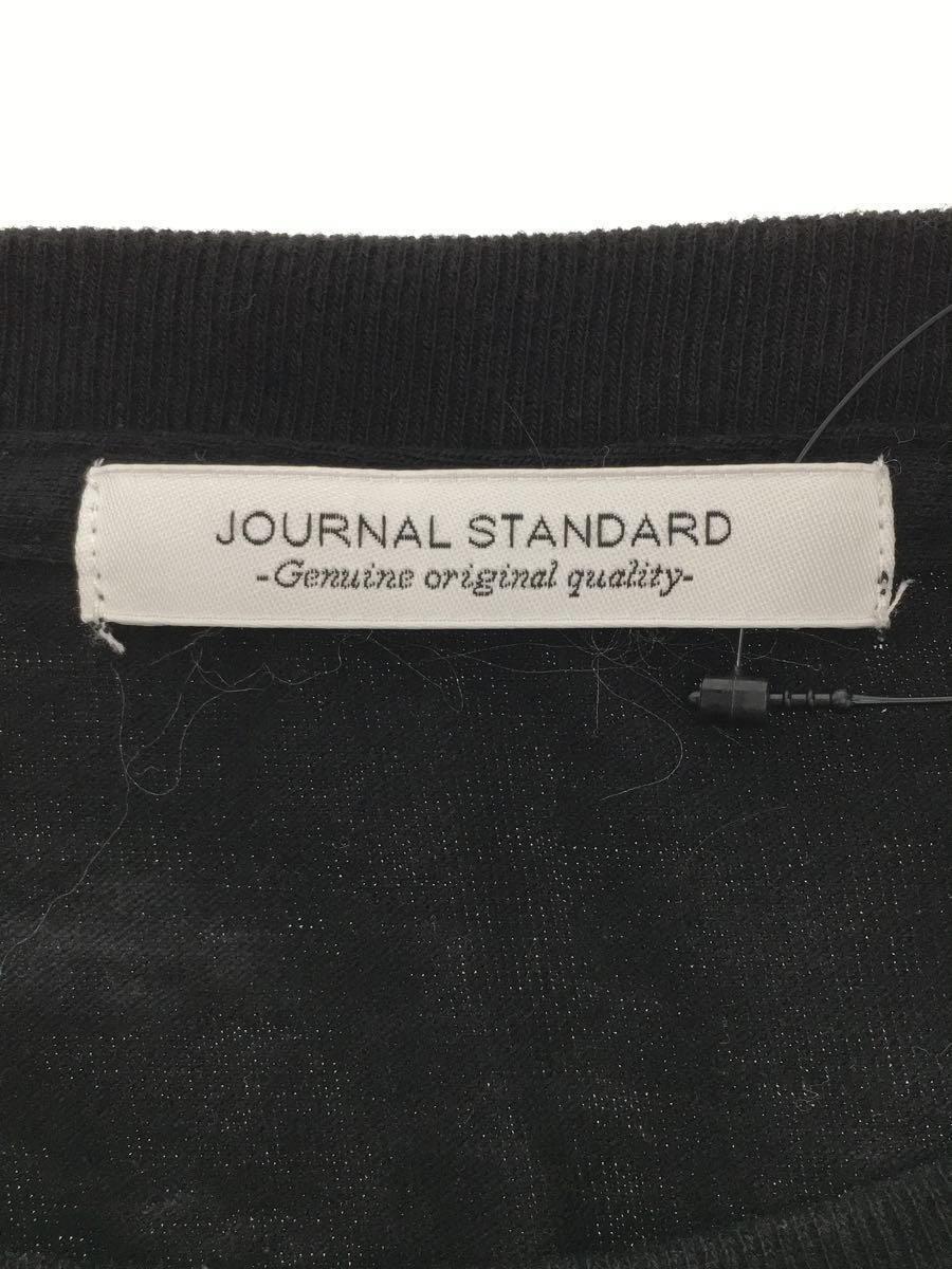 JOURNAL STANDARD◆長袖Tシャツ/M/コットン/BLK/プリント_画像3