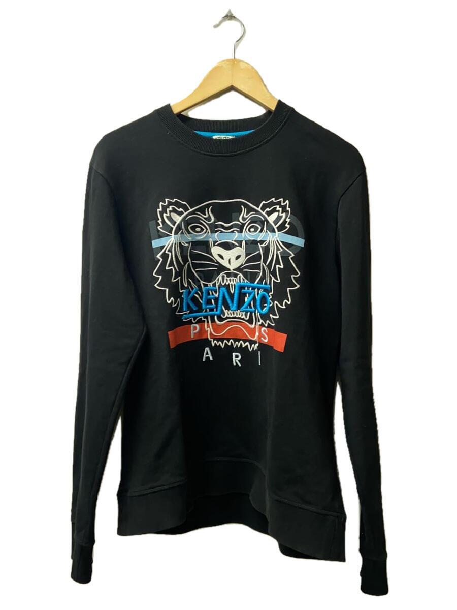 KENZO◆スウェット/SIZE:M/コットン/BLK/F855SW1914XL_画像1