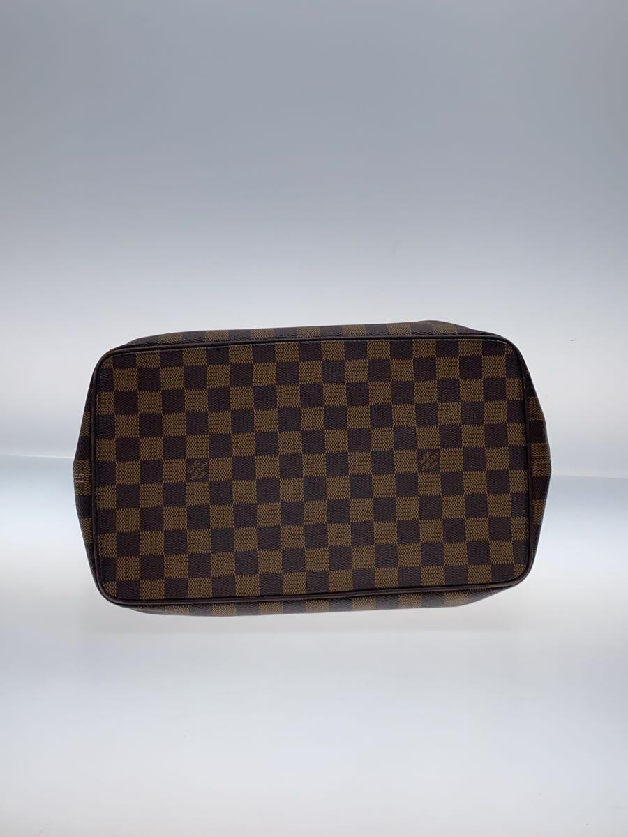 LOUIS VUITTON◆サレヤMM_ダミエ・エベヌ_BRW/PVC/BRW_画像4