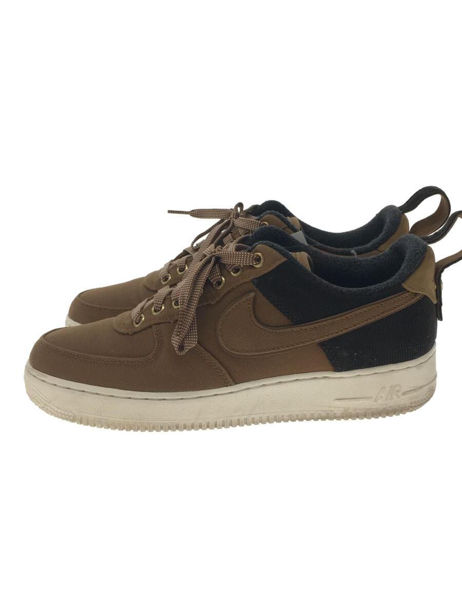 NIKE◆AIR FORCE 1 07 PRM WIP/エアフォースプレミアム/ブラウン/AV4113-200/27.5cm/_画像1