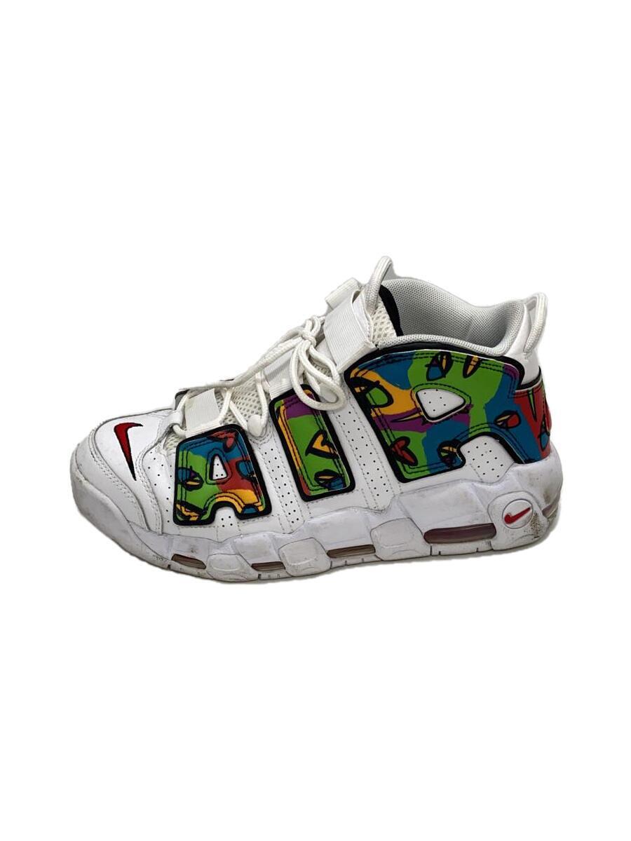 NIKE◆AIR MORE UPTEMPO_エア モアアップテンポ/26cm/ホワイト