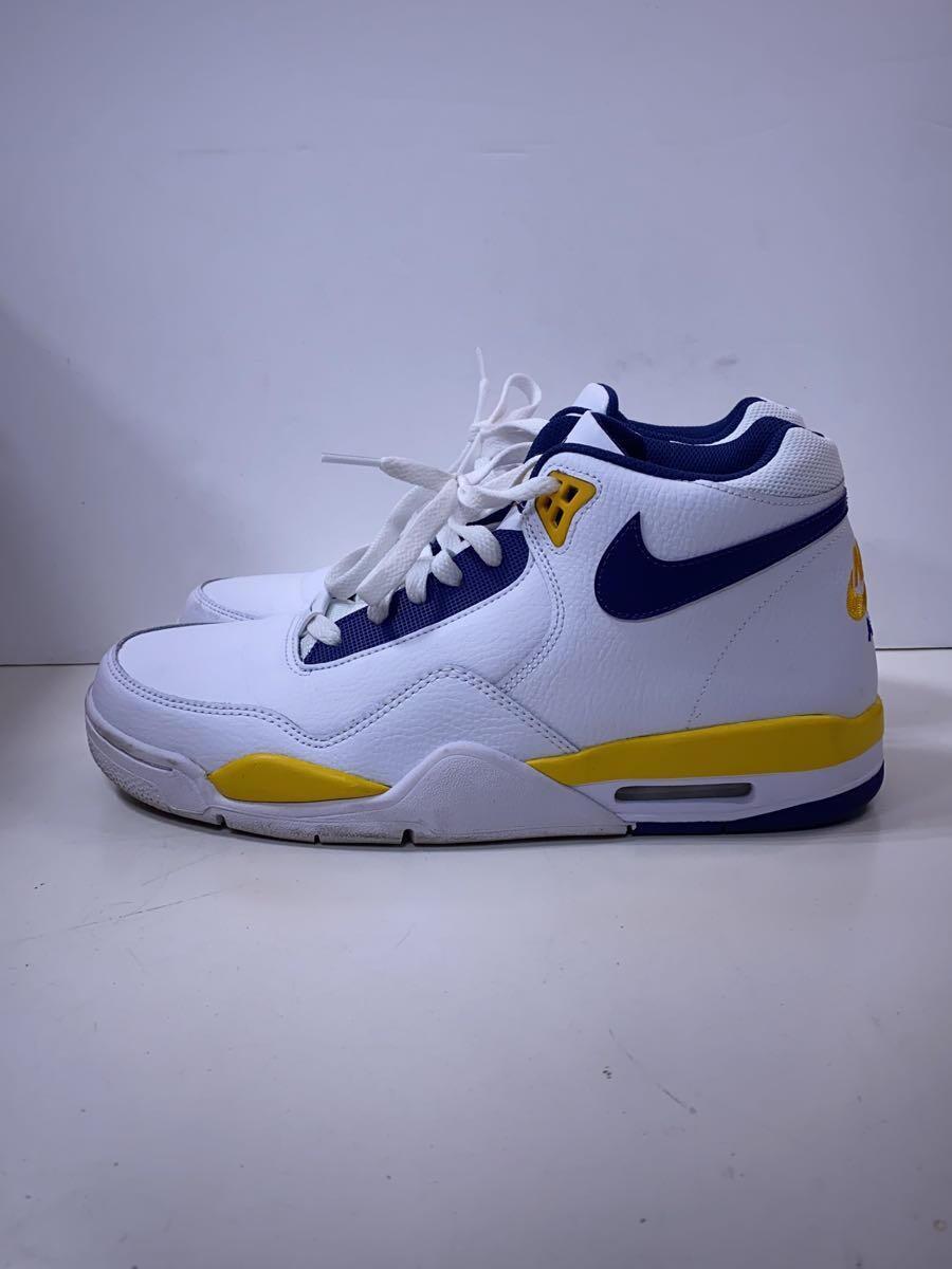 NIKE◆FLIGHT LEGACY_フライト レガシー/28cm/WHT/レザー