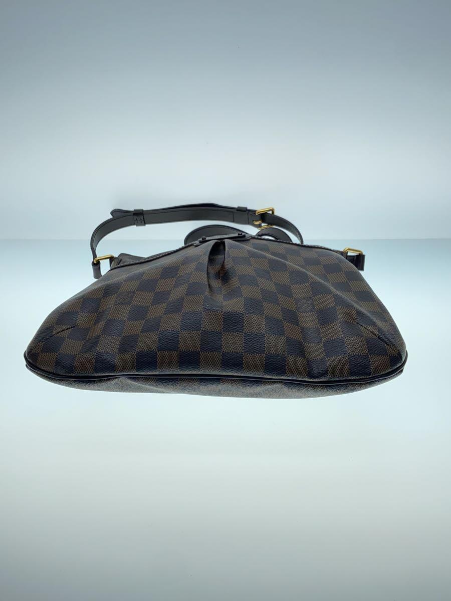 LOUIS VUITTON◆ブルームズベリPM_ダミエ・エベヌ_BRW/PVC/BRW/N42251/※角スレ有_画像4