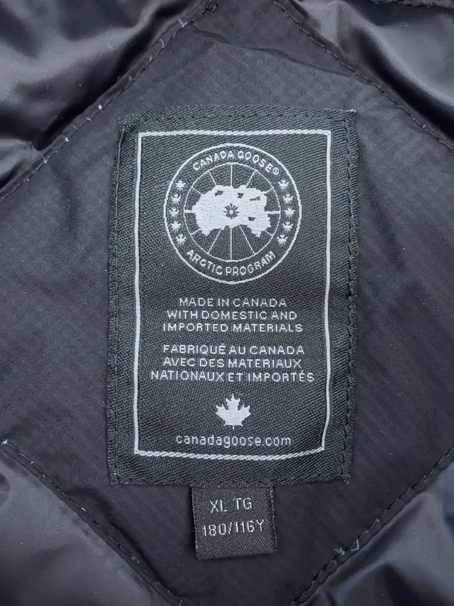 CANADA GOOSE◆BLACK LABEL/23AW/LODGE JACKET/ロッジジャケット/ダウンJKT/XL/5079MB_画像4