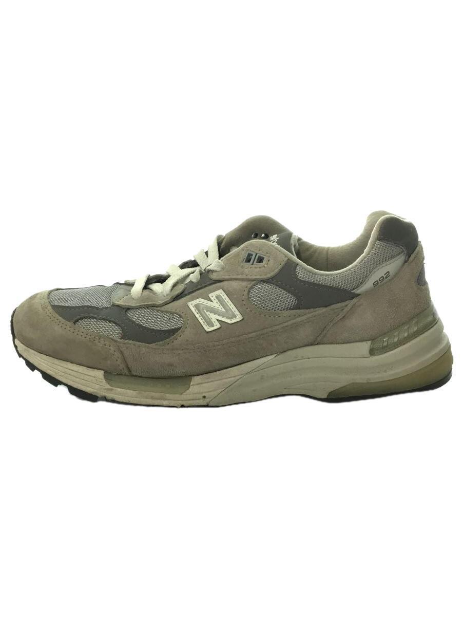 NEW BALANCE◆M992/グレー/Made in USA/26.5cm/GRY