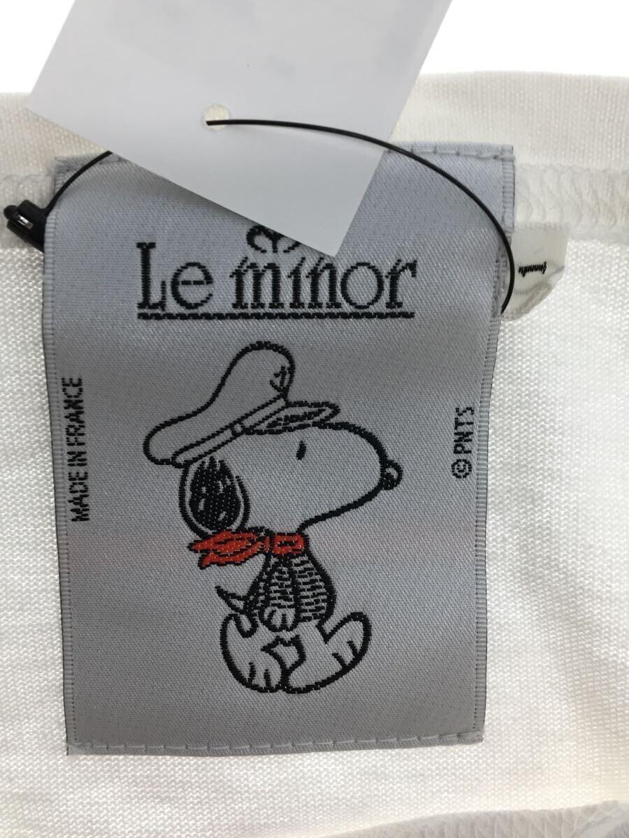 Le minor◆×SNOOPY/スヌーピー/カットソー/1/コットン/WHT/ボーダー/スヌーピー_画像3