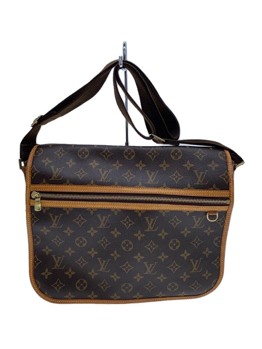 LOUIS VUITTON◆メッセンジャーGM・ボスフォール_モノグラム・キャンバス_BRW/PVC/BRW