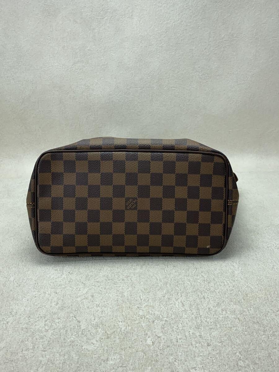 LOUIS VUITTON◆サレヤPM_ダミエ・エベヌ_BRW/PVC/BRW_画像4