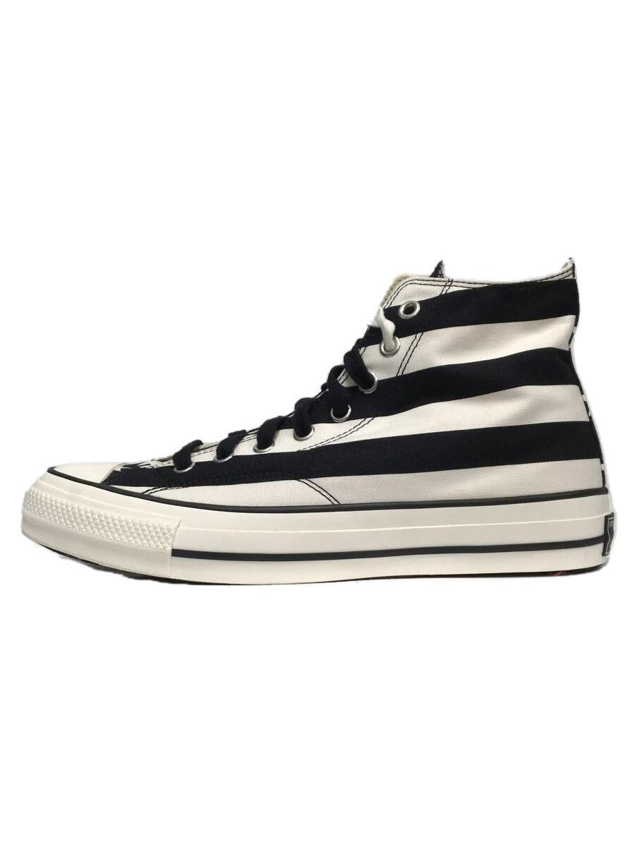 CONVERSE◆ハイカットスニーカー/28cm/BLK/キャンバス/1CL881