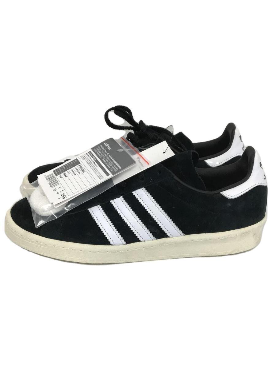 adidas◆ローカットスニーカー/26.5cm/BLK/スウェード/FW5046/CAMPUS80s_画像1