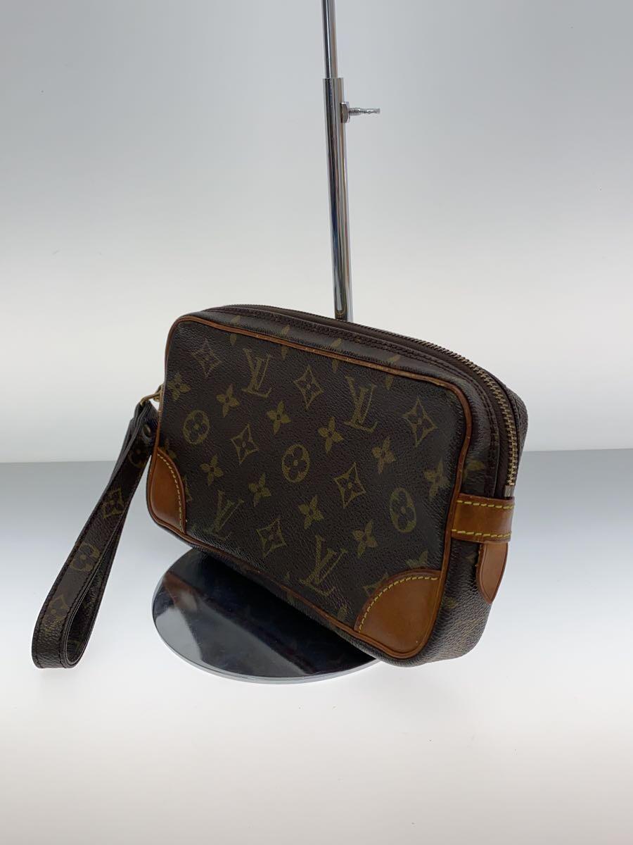 LOUIS VUITTON◆ルイヴィトン/クラッチバッグ/マルリードラゴンヌPM/M51828/モノグラム_画像2