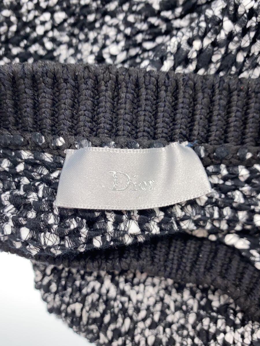 Christian Dior◆セーター(厚手)/M/ポリエステル/BLK/総柄/763M621ZT136_画像3