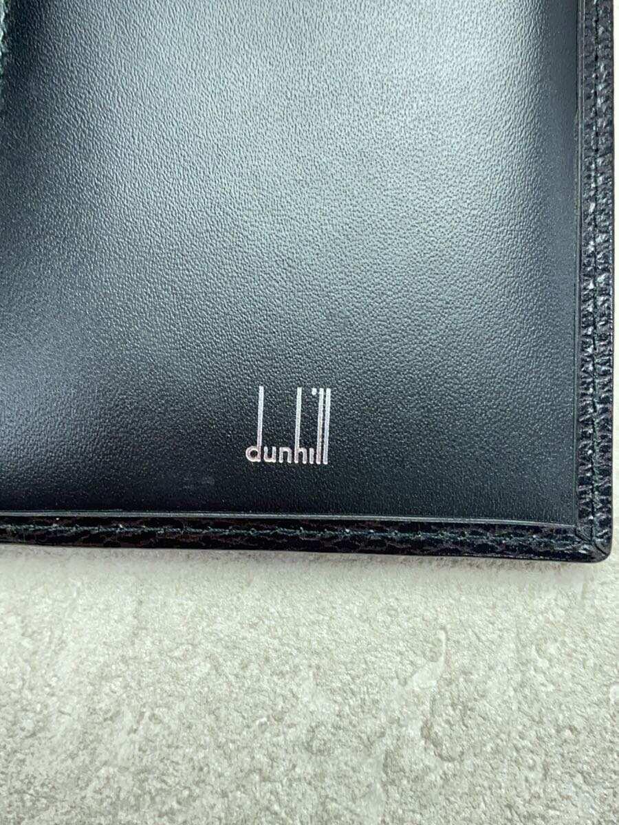 dunhill◆長財布/レザー/BLK/無地/メンズ_画像3